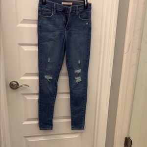 Levi's Blue Skinny Jeans Classic Fit